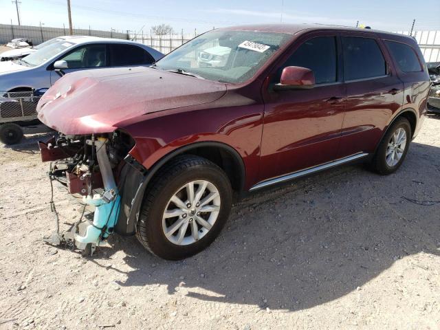 DODGE DURANGO SX 2019 with VIN 1C4RDHAG2KC549884 - Photo from auction