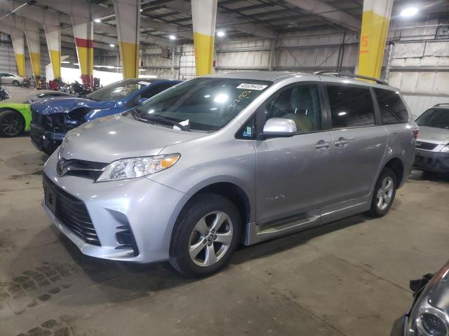 TOYOTA SIENNA LE 2018 with VIN 5TDKZ3DC8JS965966 - Photo from auction