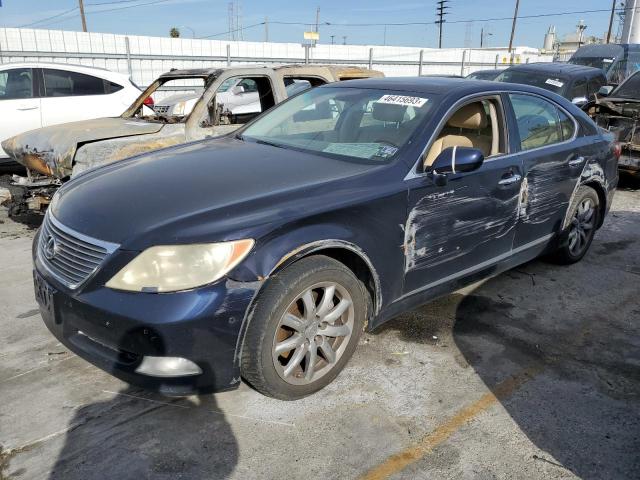 LEXUS LS 460 2009 with VIN JTHBL46F595086990 - Photo from auction