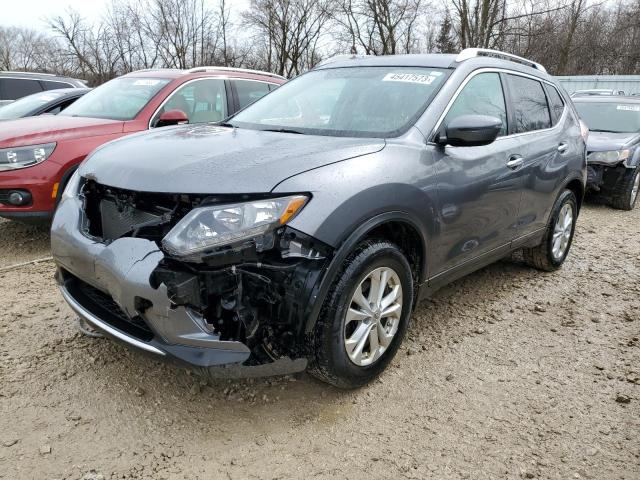 NISSAN ROGUE S 2016 with VIN KNMAT2MV4GP655521 - Photo from auction