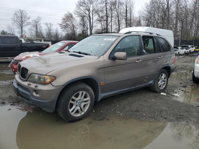 BMW X5 3.0I 2004 with VIN 5UXFA135X4LU23059 - Photo from auction