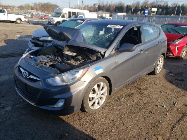 HYUNDAI ACCENT GLS 2012 with VIN KMHCU5AE1CU022994 - Photo from auction