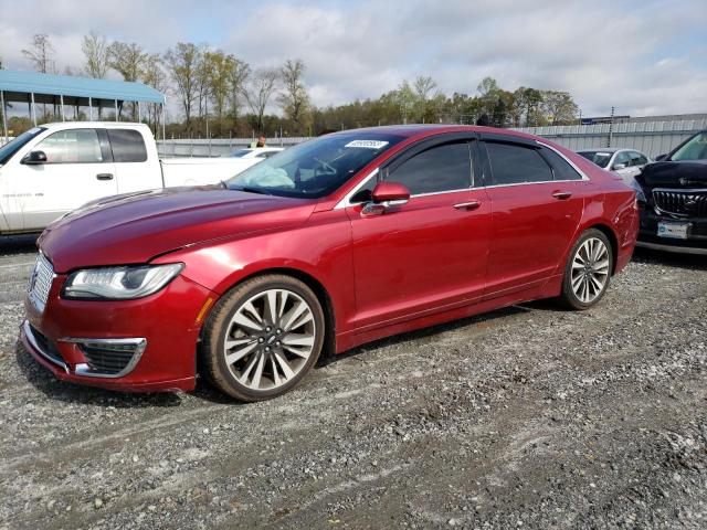 LINCOLN MKZ SELECT 2017 with VIN 3LN6L5C9XHR615333 - Photo from auction
