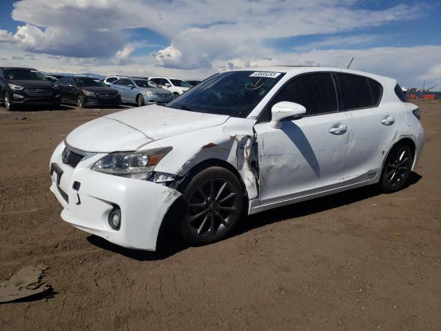 LEXUS CT200H 2013 with VIN JTHKD5BH7D2141623 - Photo from auction