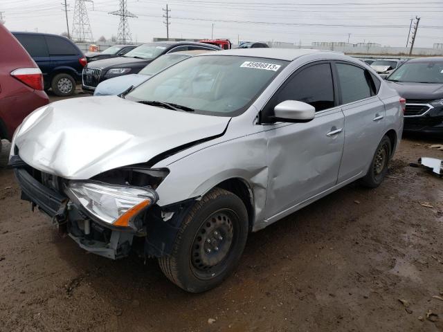 NISSAN SENTRA S 2014 with VIN 3N1AB7AP8EY215905 - Photo from auction