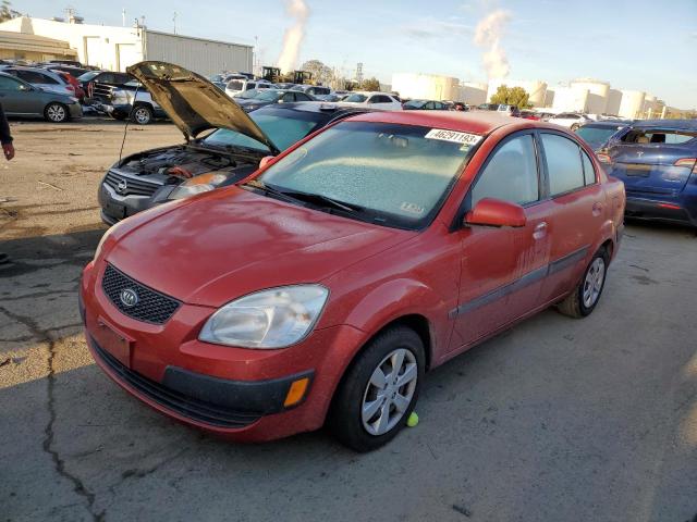 KIA RIO BASE 2009 with VIN KNADE223296497498 - Photo from auction