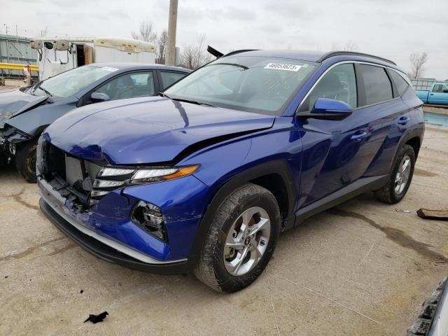 Photo 1 from auction – 2022 HYUNDAI TUCSON SEL with VIN 5NMJBCAEXNH071398