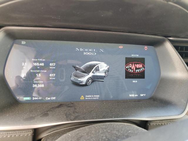 Photo 9 from auction – 2018 TESLA MODEL X with VIN 5YJXCDE29JF136797