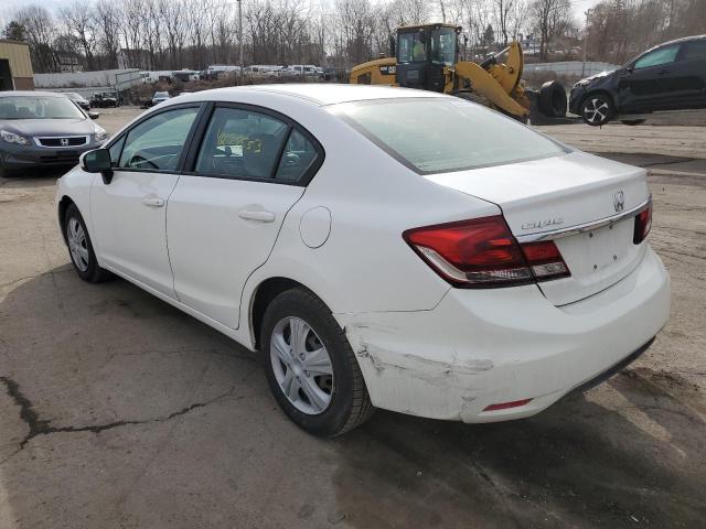 Photo 2 from auction – 2015 HONDA CIVIC with VIN 19XFB2F56FE212873