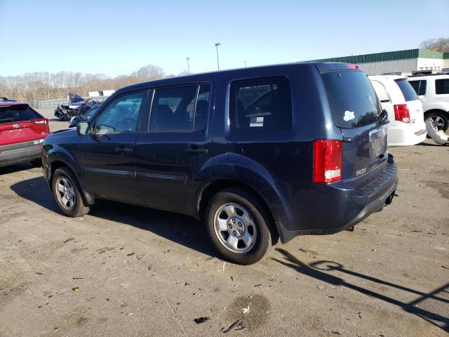 Photo 2 from auction – 2012 HONDA PILOT LX with VIN 5FNYF4H26CB057856