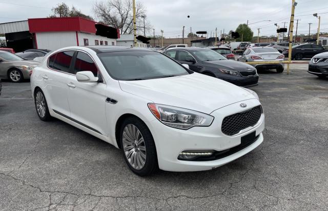KIA K900 2015 with VIN KNALW4D46F6022619 - Photo from auction