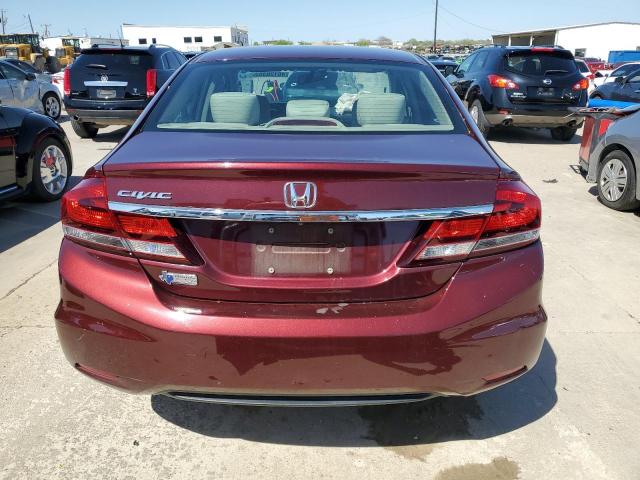 Photo 6 from auction – 2014 HONDA CIVIC LX with VIN 19XFB2F59EE215409