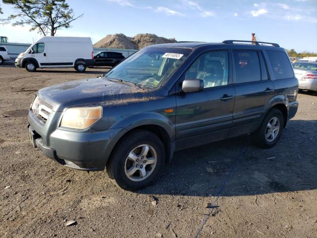 HONDA PILOT EX 2006 with VIN 2HKYF185X6H508771 - Photo from auction
