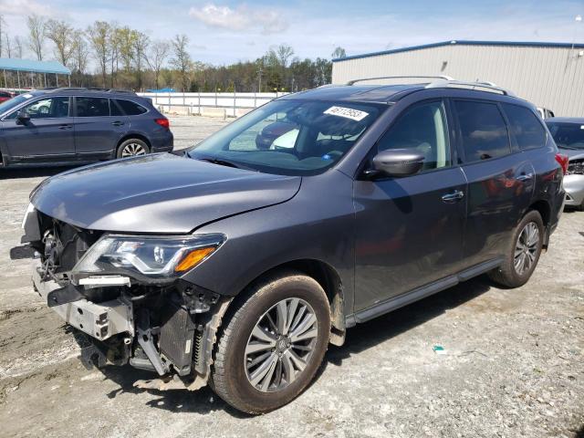NISSAN PATHFINDER 2018 with VIN 5N1DR2MN2JC650789 - Photo from auction