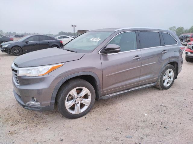 TOYOTA HIGHLANDER 2014 with VIN 5TDDKRFH4ES048733 - Photo from auction