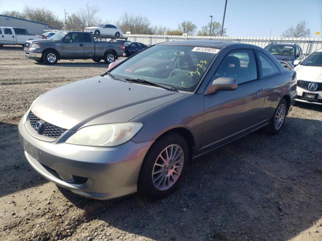 Photo 1 from auction – 2005 HONDA CIVIC EX with VIN 1HGEM21955L028077