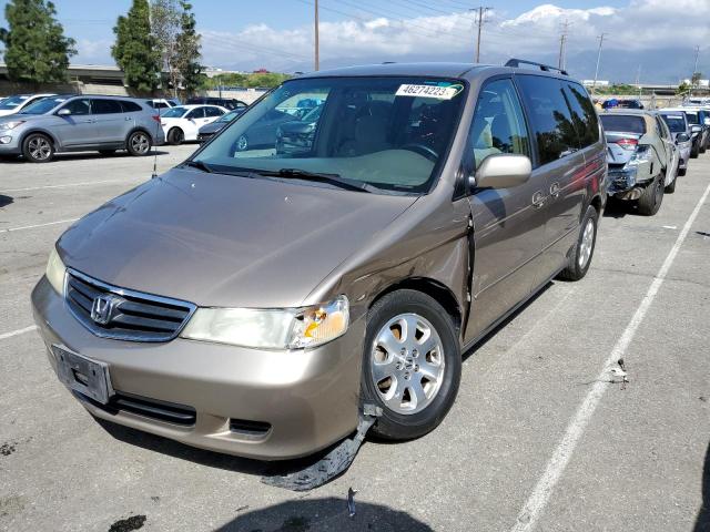 HONDA ODYSSEY EX 2004 with VIN 5FNRL188X4B141695 - Photo from auction