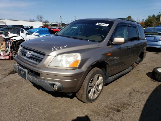 HONDA PILOT EX 2003 with VIN 2HKYF18433H543428 - Photo from auction