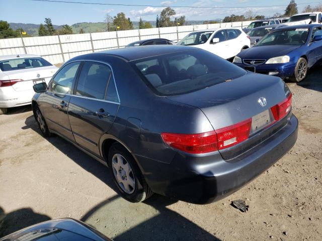 Photo 2 from auction – 2005 HONDA ACCORD LX with VIN JHMCM56415C005172