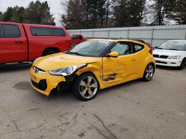 HYUNDAI VELOSTER 2013 with VIN KMHTC6AD7DU110899 - Photo from auction