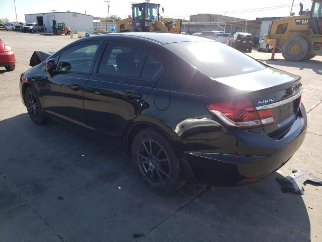 Photo 2 from auction – 2015 HONDA CIVIC LX with VIN 2HGFB2F5XFH549939