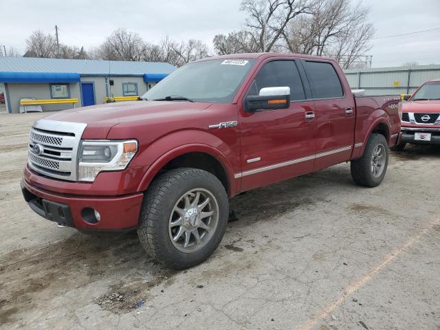 FORD F150 SUPER 2013 with VIN 1FTFW1ET7DFA24414 - Photo from auction