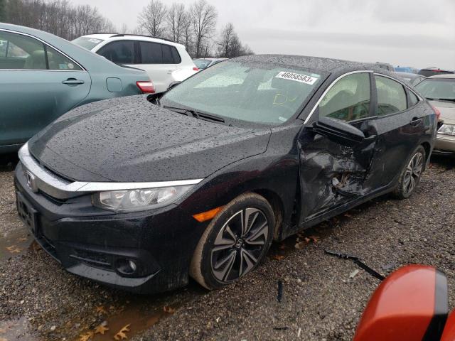HONDA CIVIC EX 2018 with VIN JHMFC1F30JX000421 - Photo from auction
