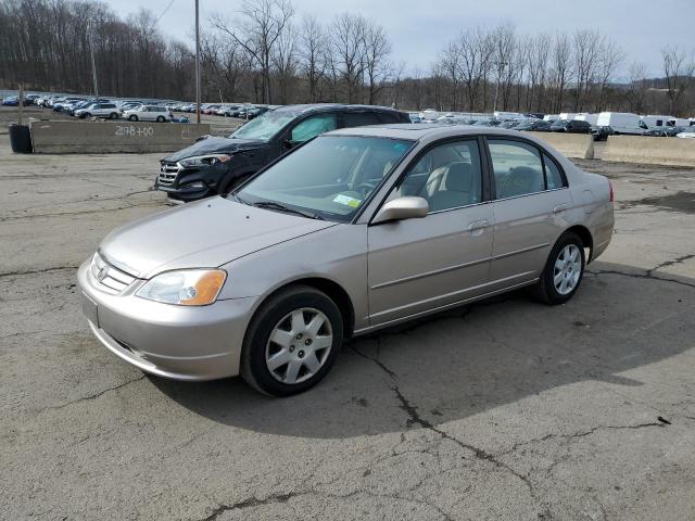 Photo 1 from auction – 2001 HONDA CIVIC EX with VIN 2HGES26701H521394