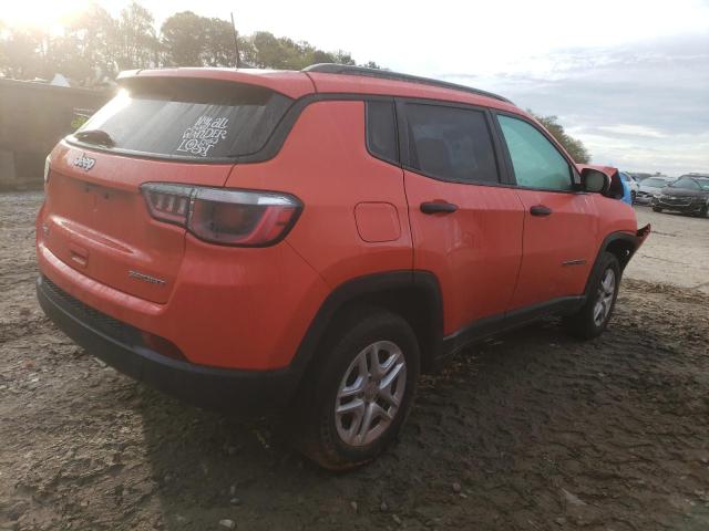 Photo 3 from auction – 2017 JEEP COMPASS SP with VIN 3C4NJDAB9HT664645