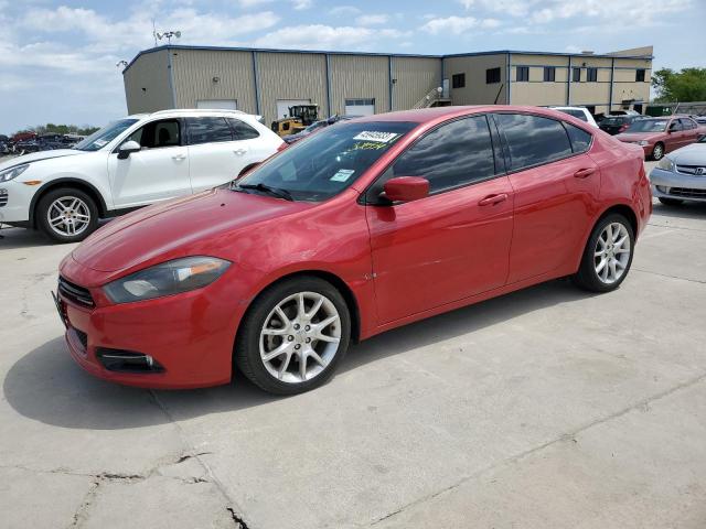 DODGE DART SXT 2013 with VIN 1C3CDFBA5DD342556 - Photo from auction
