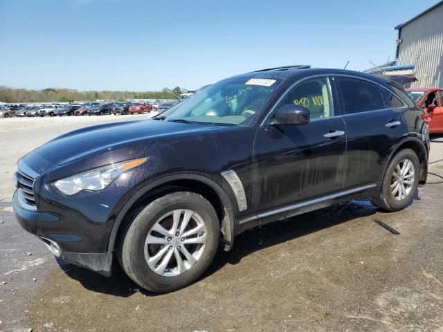 INFINITI FX37 2013 with VIN JN8CS1MW9DM173692 - Photo from auction