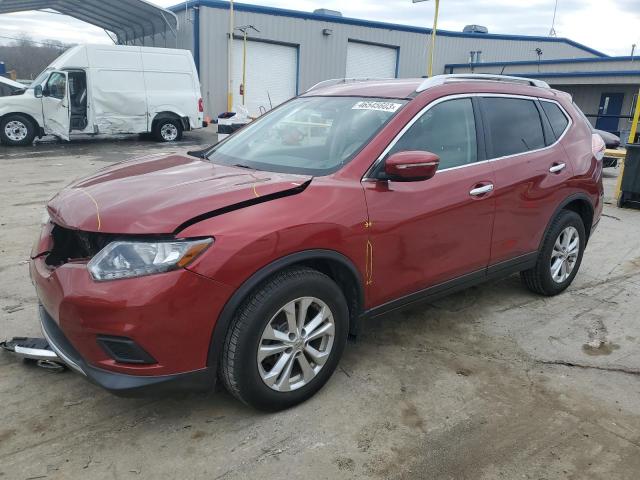 NISSAN ROGUE S 2015 with VIN KNMAT2MT8FP547349 - Photo from auction