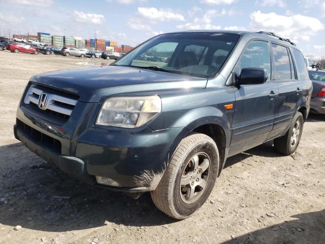 HONDA PILOT EX 2006 with VIN 2HKYF18726H563247 - Photo from auction