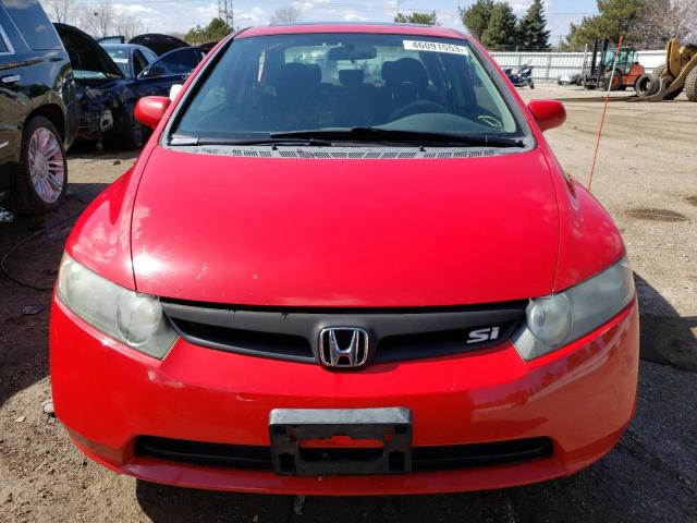 Photo 5 from auction – 2008 HONDA CIVIC SI with VIN 2HGFA55568H709629