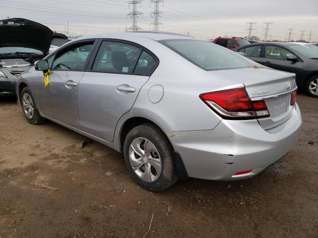 Photo 2 from auction – 2015 HONDA CIVIC LX with VIN 19XFB2F51FE116603