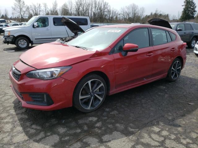 SUBARU IMPREZA SP 2022 with VIN 4S3GTAM61N3701968 - Photo from auction