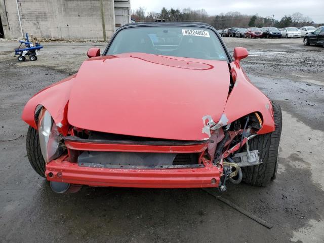 Photo 5 from auction – 2002 HONDA S2000 with VIN JHMAP11482T007141