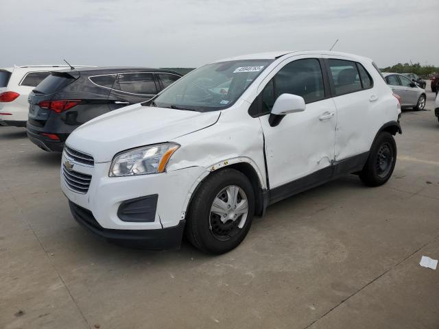 CHEVROLET TRAX LS 2016 with VIN KL7CJKSB5GB656629 - Photo from auction