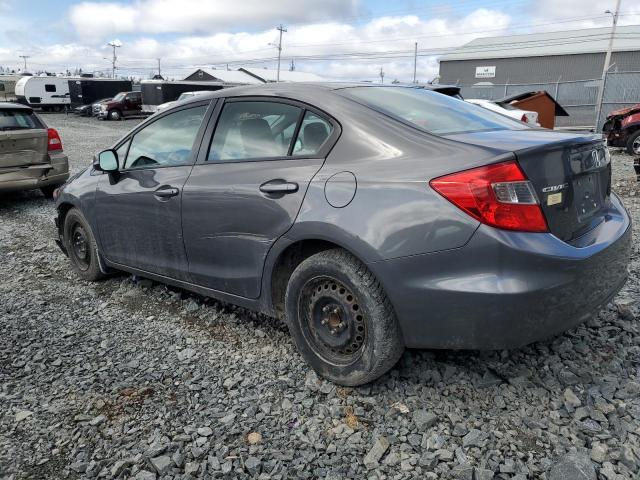 Photo 2 from auction – 2012 HONDA CIVIC LX with VIN 2HGFB2F46CH039655