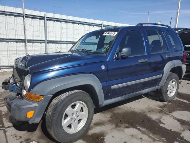 JEEP LIBERTY SP 2007 with VIN 1J4GL48K37W671974 - Photo from auction