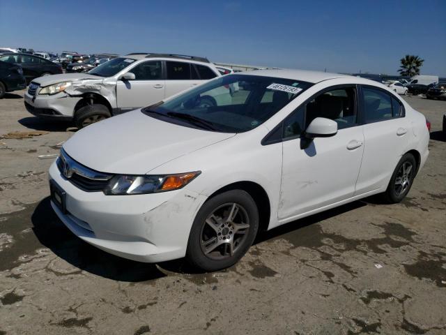 HONDA CIVIC LX 2012 with VIN 19XFB2F56CE016038 - Photo from auction