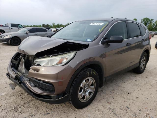 HONDA CR-V LX 2015 with VIN 3CZRM3H37FG701032 - Photo from auction