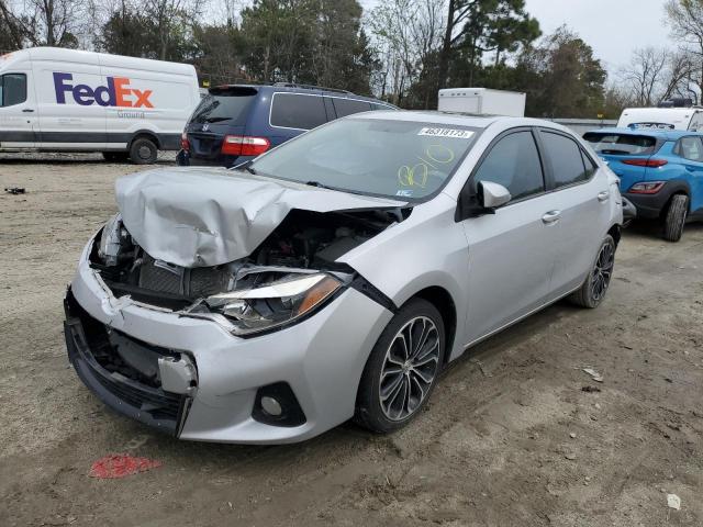 TOYOTA COROLLA L 2014 with VIN 2T1BURHE1EC005125 - Photo from auction