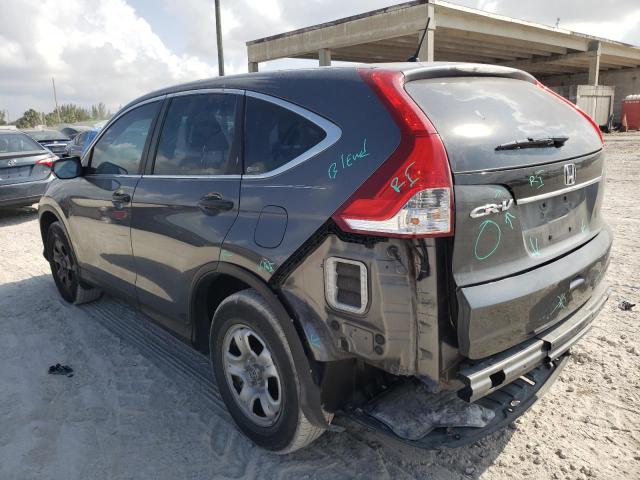 Photo 2 from auction – 2012 HONDA CR-V LX with VIN 3CZRM3H30CG700686