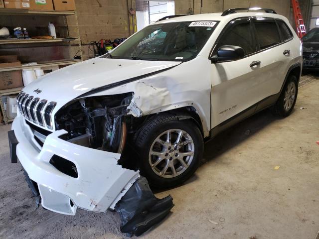 JEEP CHEROKEE S 2016 with VIN 1C4PJLAB9GW281266 - Photo from auction