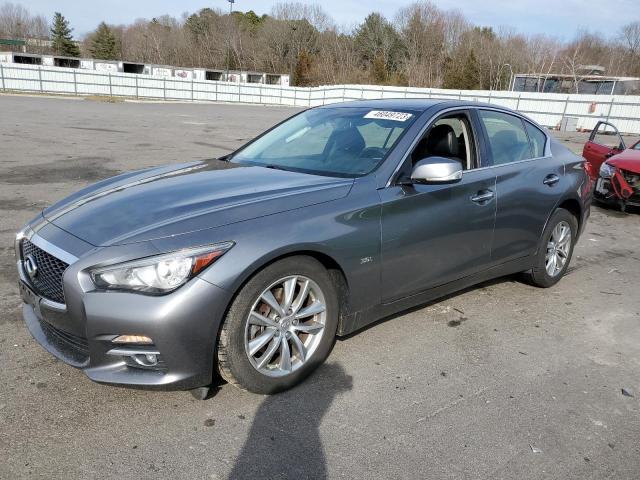 INFINITI Q50 PREMIU 2017 with VIN JN1EV7AR6HM840028 - Photo from auction