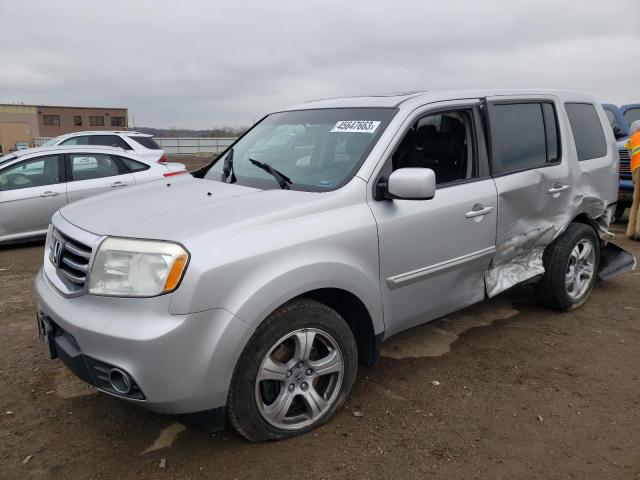 HONDA PILOT EXL 2012 with VIN 5FNYF4H67CB085488 - Photo from auction