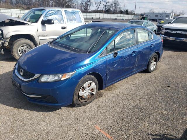 HONDA CIVIC LX 2015 with VIN 19XFB2F51FE245456 - Photo from auction