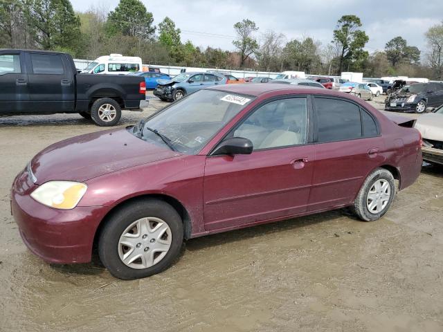 HONDA CIVIC LX 2003 with VIN 2HGES16513H614047 - Photo from auction