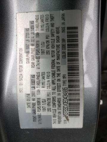 Photo 14 from auction – 2014 MAZDA CX-9 TOURI with VIN JM3TB3CV0E0434885